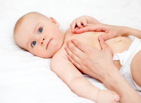 osteopatía para bebés